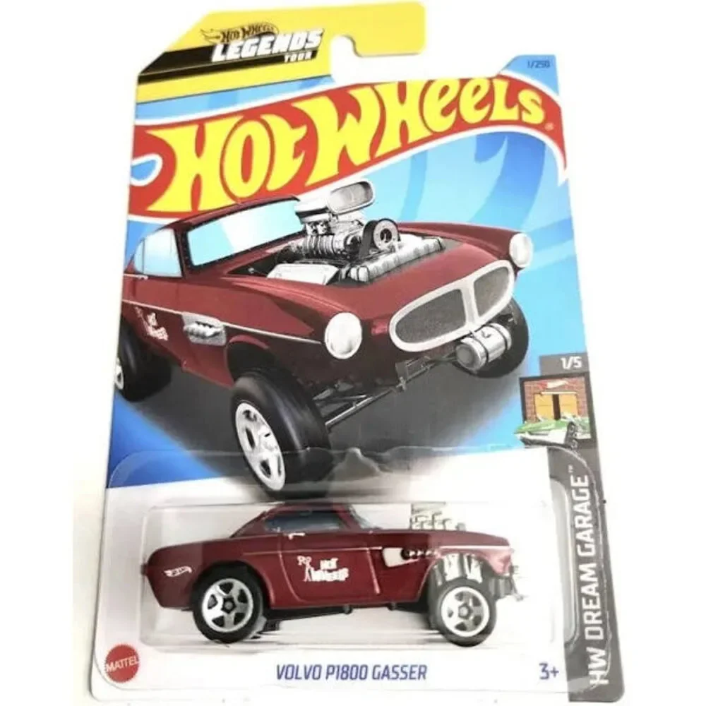 Hot Wheels Legends Tour Volvo P1800 Gasser (Red) HW Dream Garage 1/5, 1/250
